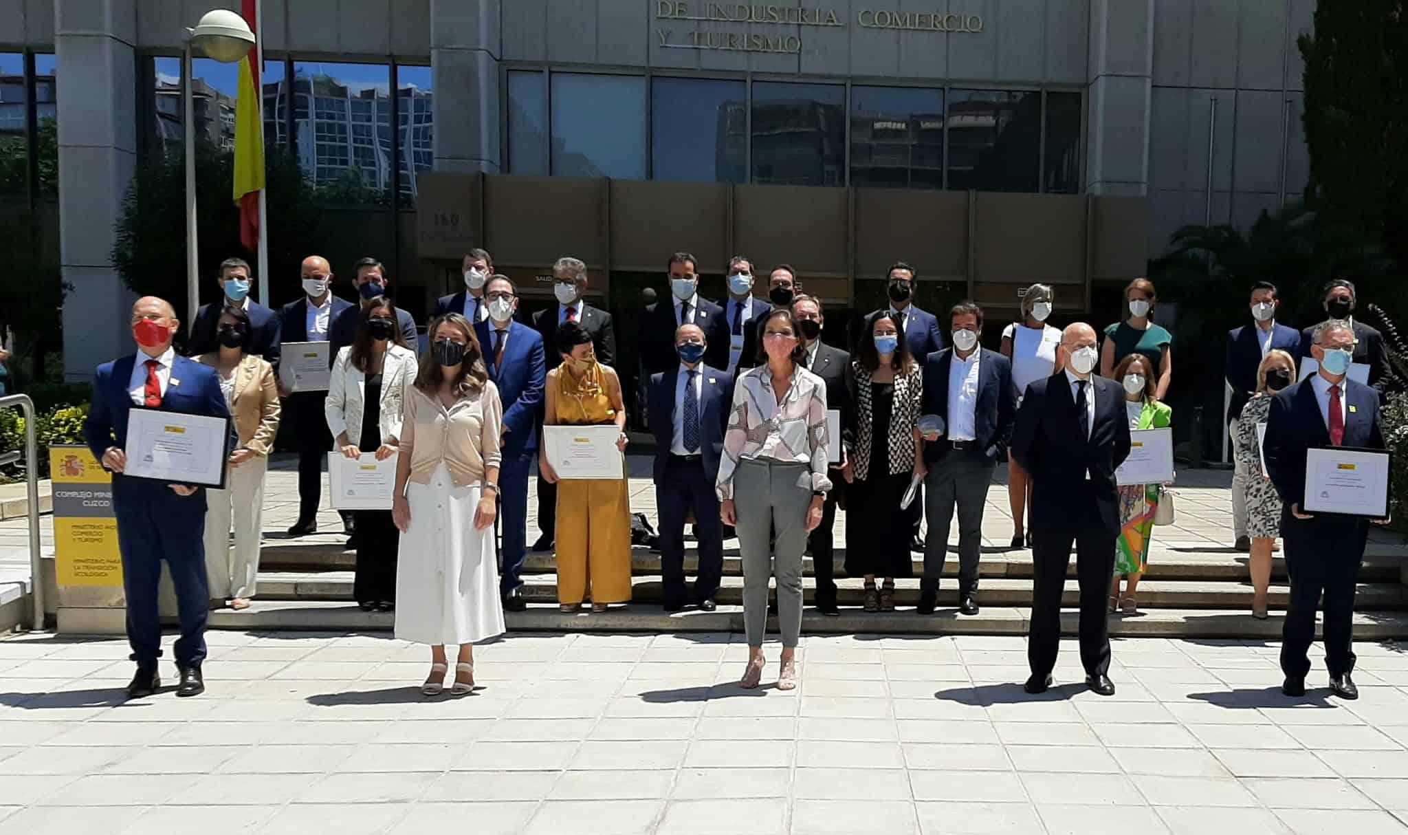 La ministra de Industria, Comercio y Turismo entrega los Premios Nacionales de Comercio Interior 2020